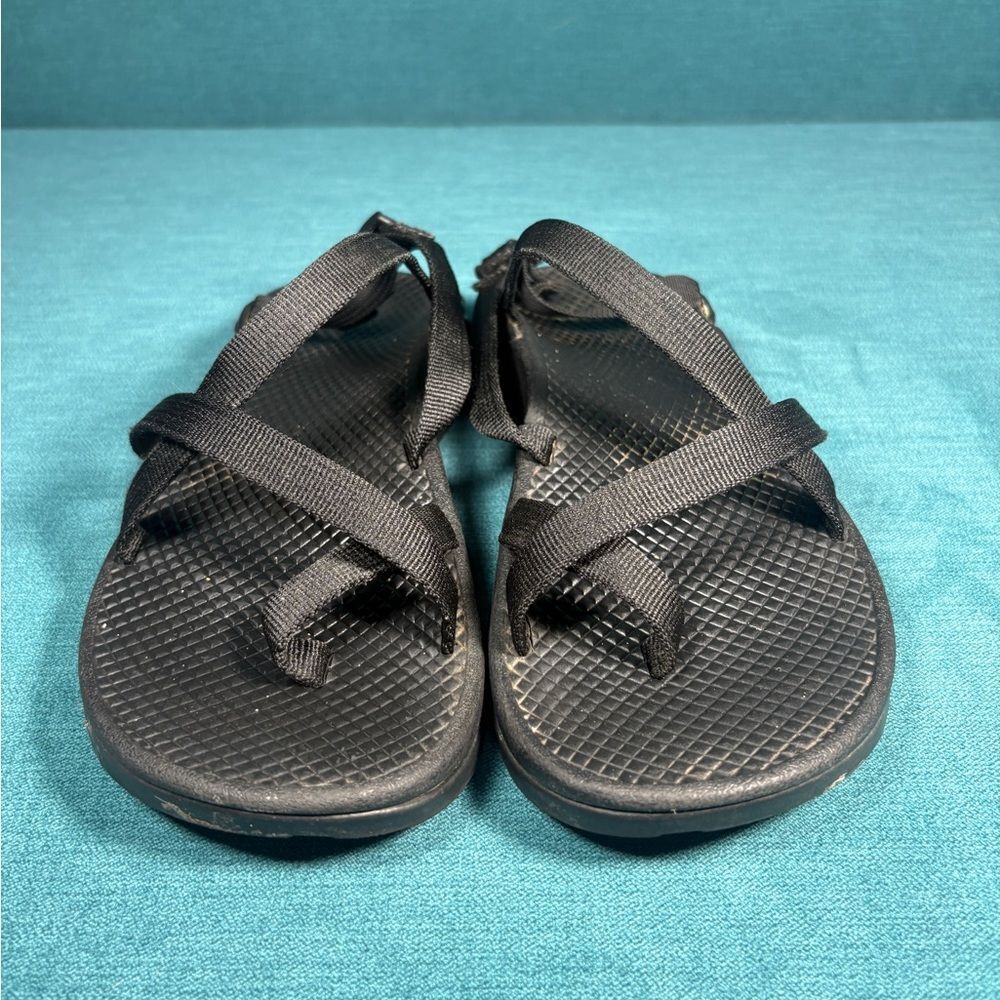 Chaco Black Strappy Sport Sandals - Picture 4 of 6